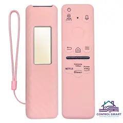 CASE - Funda Cerrada Para Control Samsung Solar Smart Tv Modelo 2023 – Rosa