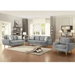 ALTO HOGAR - Juego de Sala 3 2 1 Kyle Gris