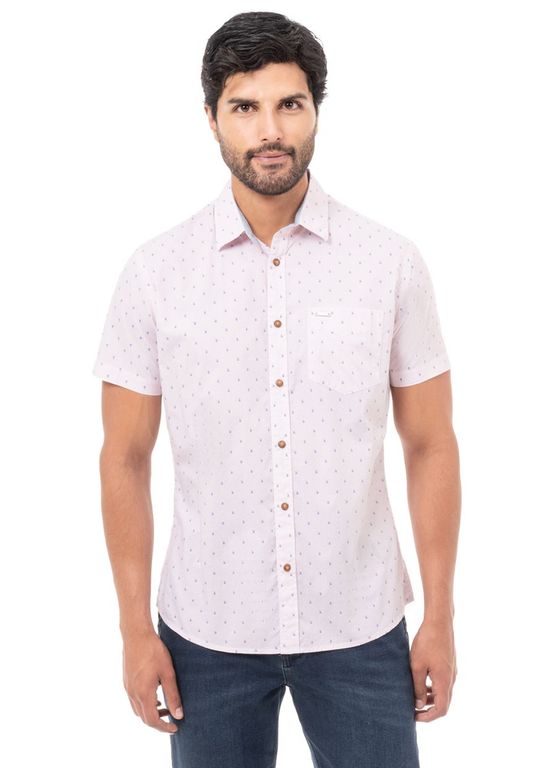 Camisa Clasico Popelina Luis 0017 Mc Hombre