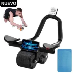 GETHEX - Rueda de Abdominales Fortalece tu abdomen Negro