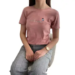 GENERICO - POLO ROSADO BORDADO - POLO ROSADO BÁSICO DE ALGODÓN