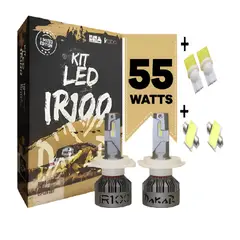 KOBO - Kit Focos Iron Led Irx Original H4 Auto Camioneta + Regalo