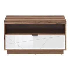 TU MESITA - Mesa de Centro multiusos Raquel color MarrónBlanco