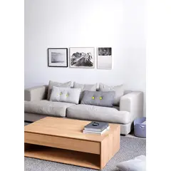 TU MESITA - Mesa de Centro Rústica Melody 1 cajón color Duna