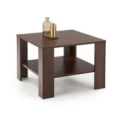 TU MESITA - Mesa de Centro Cuadrada Camelia color Marrón