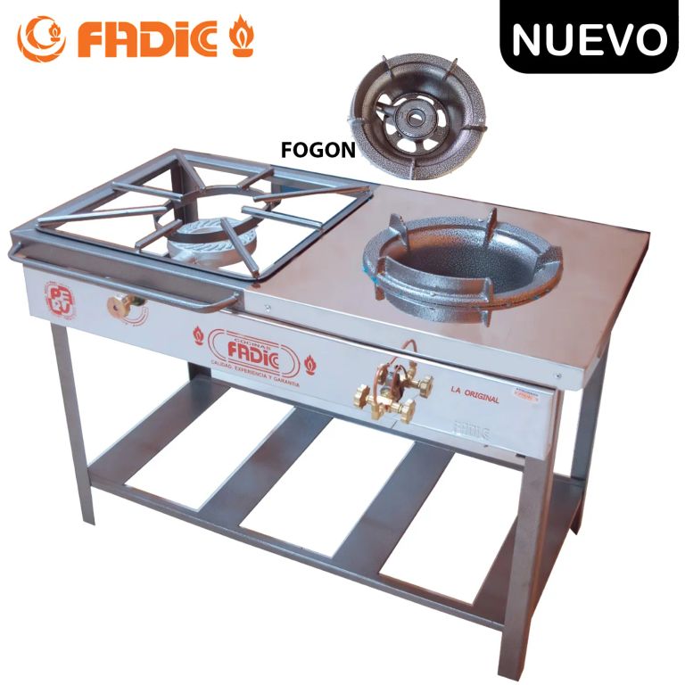 Cocina Semi Industrial 1 Fogón 1 Hornilla FCH1- 02 N°7