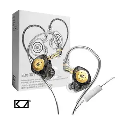 KZ - Audifonos In-Ear Gamer con micro EDX Pro Negro