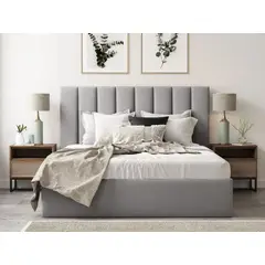 GENERICO - Cabecera Lineal Plomo Queen