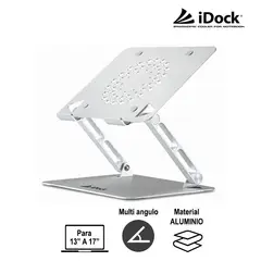 IDOCK - SOPORTE PARA LAPTOP i50 DIAMOND ALUMINIO MULTI ANGULO