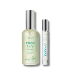 ARANZA - BOX ACEITE CORPORAL COCOCAY + TRAVEL SIZE RECARGABLE