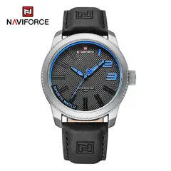 NAVIFORCE - Reloj 9202 para Hombre con Correa de Cuero en Caja