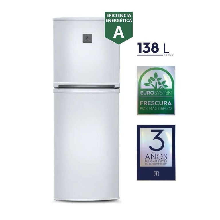 Refrigeradora 138 Lt Top Freezer Blanco ERT18G2HNW_.