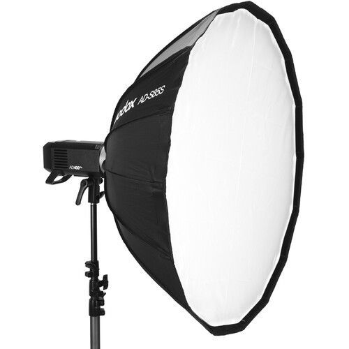 Softbox Parabólico AD-S85S Silver