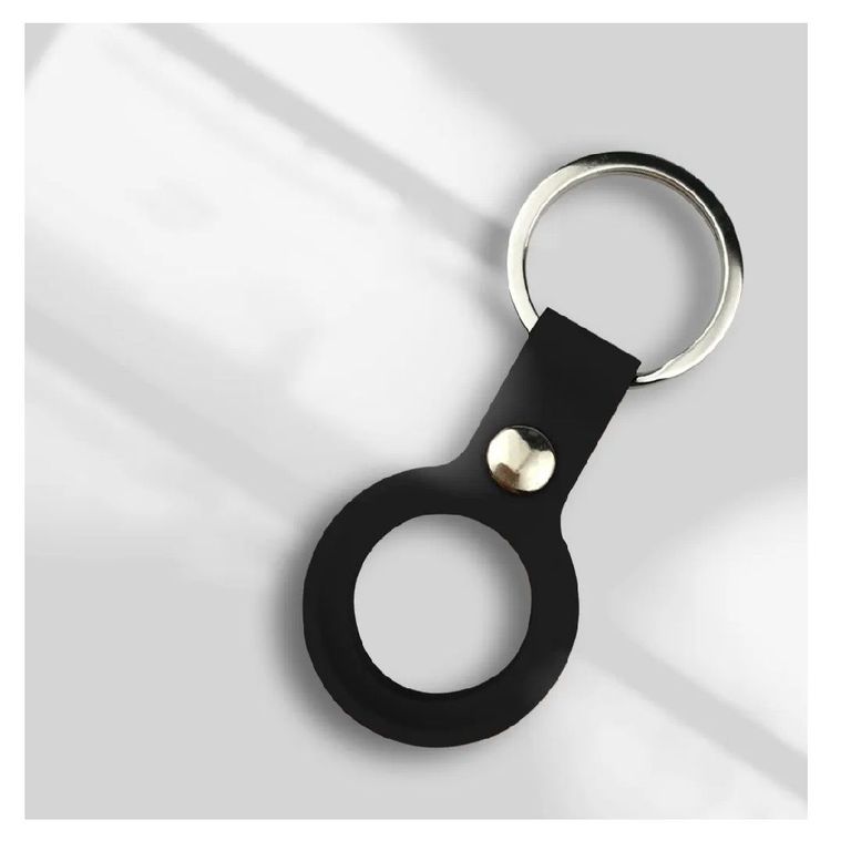 CASE DE CUERO PARA AIRTAG-NEGRO
