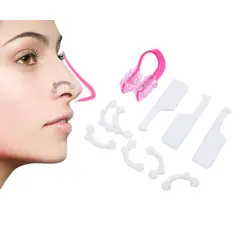 GENERICO - Corrector de nariz Y Punta Delgada invisible set completo