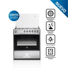 INDURAMA - COCINA CATALUÑA 6 HORNILLAS - CROMA.
