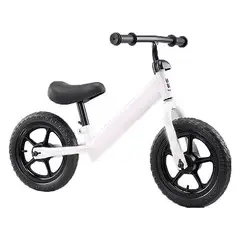 GENERICO - Bicicleta Para Niños Equilibrio Balance Sin Pedales Blanco