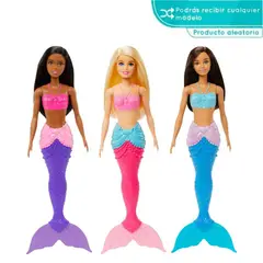 BARBIE - Dreamtopia Sirenas de Colores Surtido
