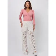 DOLCATTA - Blusa Camille - Rose Color -