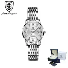 GENERICO - Reloj POEDAGAR para Mujer - Elegante - Acero_.