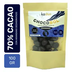 GENERICO - Arandanos cubierto de Cacao 70% 100gr - Chocobol