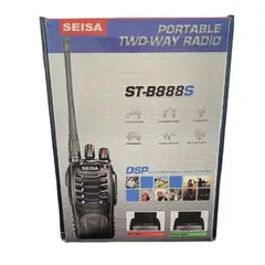 GENERICO - RADIO WALKIE TALKIE SEISA ST B888S - NEGRO