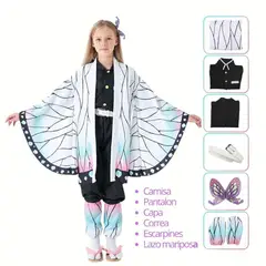 GENERICO - Disfraz Kocho Shinobu Traje Demon Slayer Nezuko