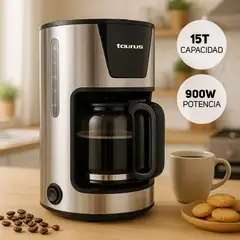 TAURUS - Cafetera 15 Tazas Mod. Sicilia