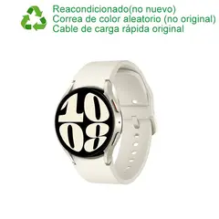 SAMSUNG - Galaxy Watch 6 40mm Bluetooth Blanco ReacondicionadoSemiNuevo