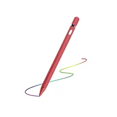 GENERICO - Lapiz Pencil digital Para Tablets Ipads Celulares-Rojo