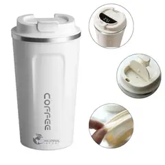 GENERICO - Vaso Taza para Café o bebidas con Sensor de Temperatura