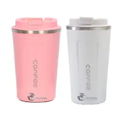 GENERICO - Vaso Térmico Con Control De Temp C° De Acero 510 ml Color para Dama
