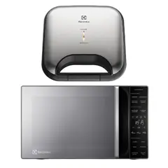 ELECTROLUX - Combo Microondas 25LT EMDY25S2MXM + Sandwichera ESG20