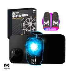 MEMO - Cooler Para Celular Ventilador Para Celular y Dedales DLA2