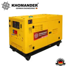 KHOMANDER - GENERADOR PETROLERO ENCAPSULADO 12KW MONOFASICO 220V -