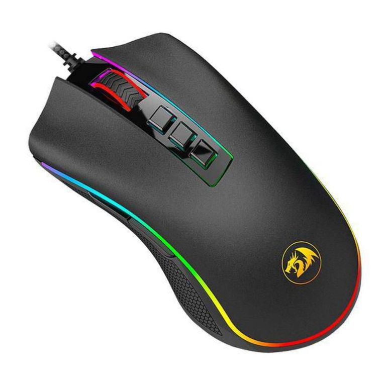 MOUSE GAMER 9 BOTONES DPI 10000 COBRA M711 RGB DPI 10 000 USB