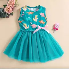 GENERICO - Vestido de Niña Bebe Dinosaurio