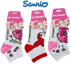 SANRIO - Pack 3 Medias Mujer - MY MELODY