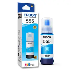 EPSON - TINTA T555220-AL CIAN PARA L8160 L8180