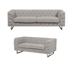 GENERICO - Juego de Sala Novo Beige