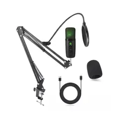 GENERICO - Kit de Micrófono Condensador USB BM-501