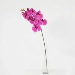 GENERICO - Vara de Flor Artificial Orquidea Rosada 78cm