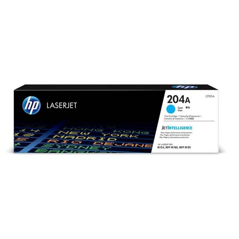 TONER 204A CÓDIGO CF511A CYAN 900 Pág