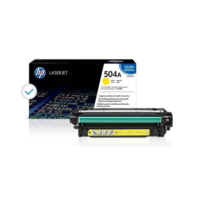 TONER 504A CÓDIGO CE252A AMARILLO 7000 Pág