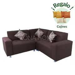 GENERICO - Sofá Seccional Tokio en L - Marrón