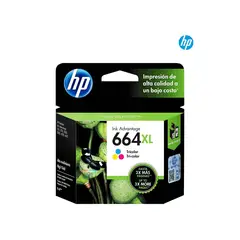 HP - Cartucho 664XL Tricolor F6V30AL original