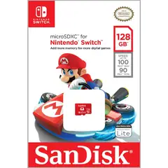 SANDISK - Memoria Micro Sdxc De 128 Gb Nintendo Original