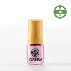 LIV NATIVA - Esmalte eco-natural Kanvas 5 ml Shiny Pink