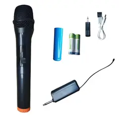 GENERICO - Micrófono inalámbrico GUC-325GAUCHO con receptor recargable