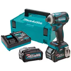 MAKITA - Atornillador Impacto XGT TD001GM201 40V 220Nm BL XPT